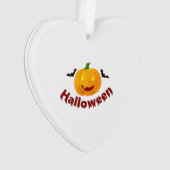 blutiges Halloween Ornament (Vorderseite)