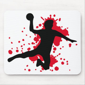 blutiges Handball dodgeball Mousepad