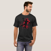 blutiges Handball dodgeball T-Shirt (Vorne ganz)