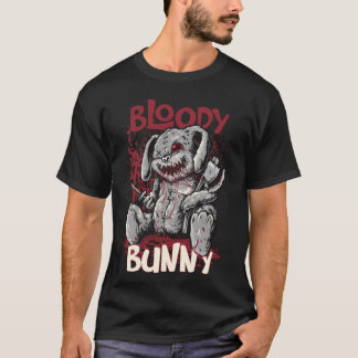 Blutiges Kaninchen T-Shirt