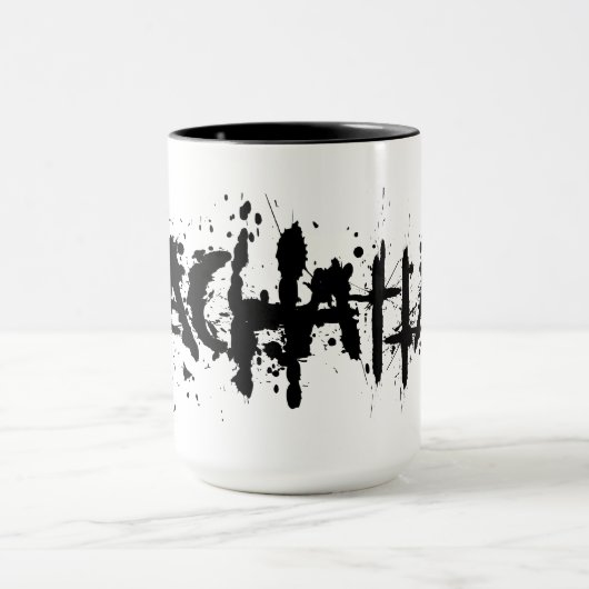 Blutiges ZachAttack Tasse (Zentrum)