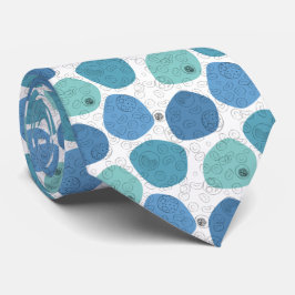 Blutkörperchen - Blues Krawatte