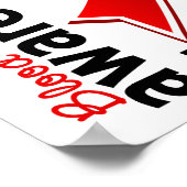 Blutkrebs-Bewusstsein 5 Poster (Ecke)