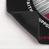 Blutkrebs Bewusstsein Burgundy Multiples Myelom W Mousepad (Ecke)