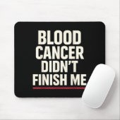 Blutkrebs-Bewusstsein Leukämie Lymphom Überlebende Mousepad (Mit Mouse)