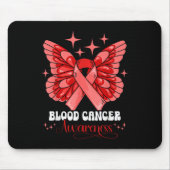 Blutkrebs-Bewusstsein Mousepad (Vorne)