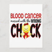 Blutkrebs, der mit dem falschen Schwanz verschrieb Postkarte (Vorderseite)