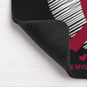 Blutkrebs-Geschenk Burgunder Cousin Multiples Myel Mousepad (Ecke)