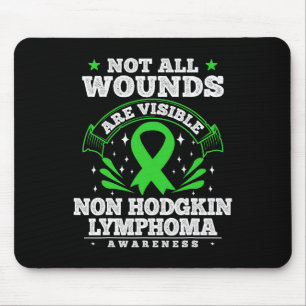 Blutkrebs-Geschenk Non-Hodgkin-Lymphom-Bewusstsein Mousepad