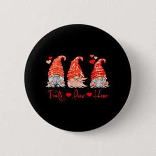 Blutkrebs Glaube Hoffnung Liebe Rote Gnome Herz Kr Button