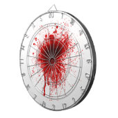 Blutkrebs-Spritzer realistisch Dartscheibe (Vorderseite rechts)