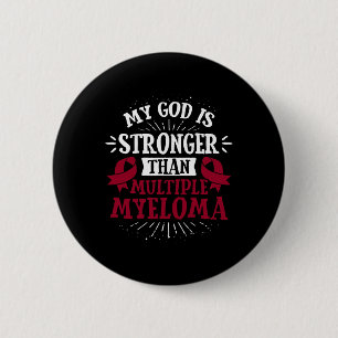 Blutkrebs-T-Shirt - Multiples Myelom-Bewusstsein Button