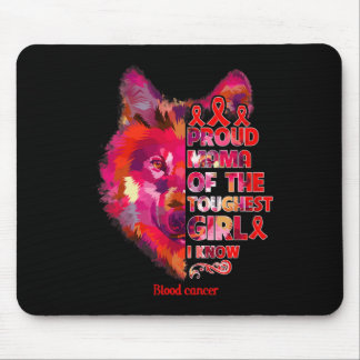 Blutkrebs-Wolf Mutter härteste Mädchen Kriegerin Mousepad