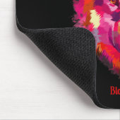 Blutkrebs Wolfsmutter Toughste Mädchen Kriegerin Mousepad (Ecke)