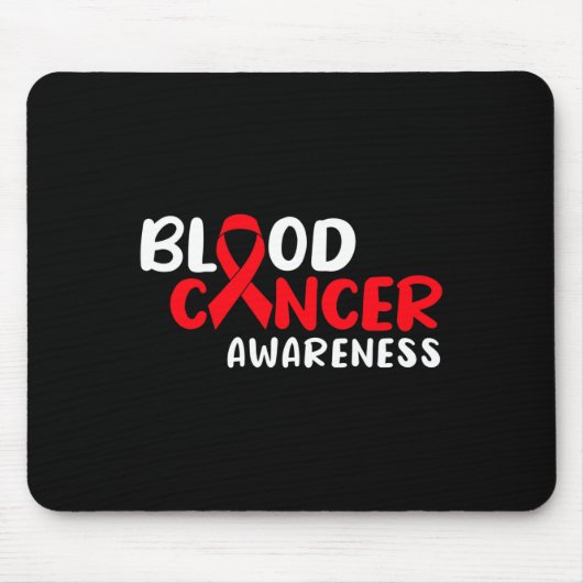 Blutkrebsbewusstsein mousepad (Vorne)