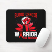 Blutkrebskrieger sind magische Einhorn-rote Ribb Mousepad (Mit Mouse)