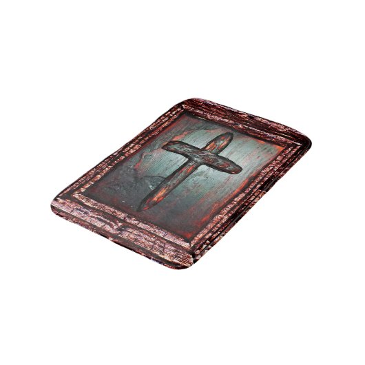 Blutkreuz Badematte (Schrägansicht)