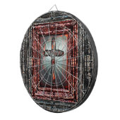 Blutkreuz Dartscheibe (Vorderseite rechts)