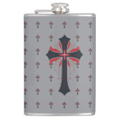 Blutkreuz Flachmann (Vorderseite)