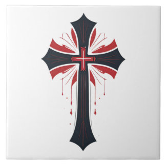 Blutkreuz Fliese