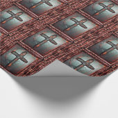 Blutkreuz Geschenkpapier (Ecke)