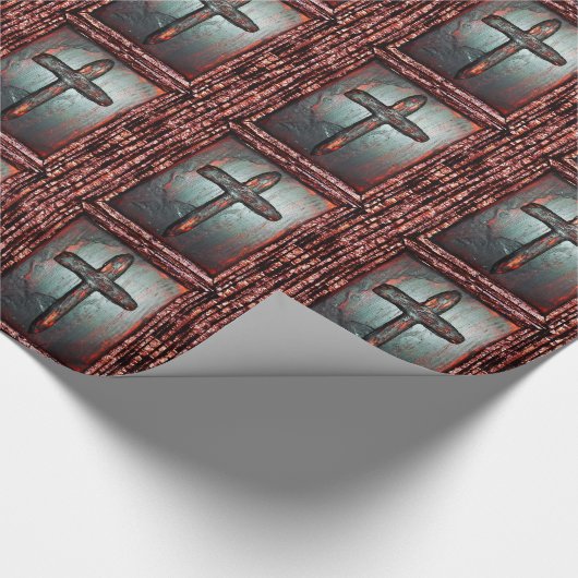 Blutkreuz Geschenkpapier (Ecke)