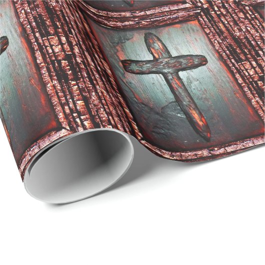 Blutkreuz Geschenkpapier (Rolleneckpunkt)