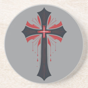 Blutkreuz Getränkeuntersetzer