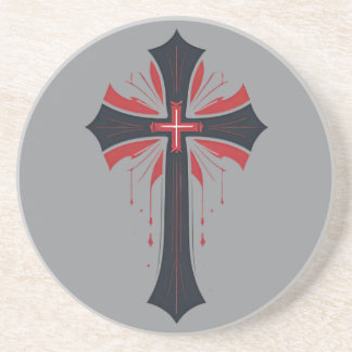 Blutkreuz Getränkeuntersetzer