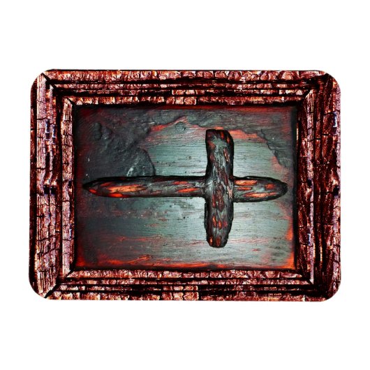 Blutkreuz Magnet (Horizontal)