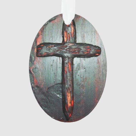 Blutkreuz Ornament (Rückseite)