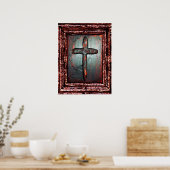 Blutkreuz Poster (Küche)
