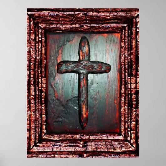 Blutkreuz Poster (Vorne)