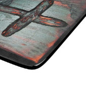 Blutkreuz Schneidebrett (Ecke)