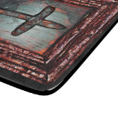 Blutkreuz Schneidebrett (Ecke)