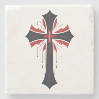Blutkreuz Steinuntersetzer