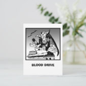 BLUTLAUFWERK POSTKARTE (Stehend Vorderseite)