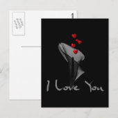 Blutlilie Postkarte (Vorne/Hinten)