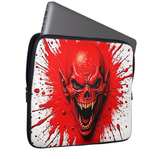 Blutlust: Der Vengeful Vampire Laptopschutzhülle (Vorne Rechts)