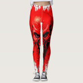 Blutlust: Der Vengeful Vampire Leggings (Vorderseite)