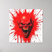 Blutlust: Der Vengeful Vampire Leinwanddruck (Vorderseite)