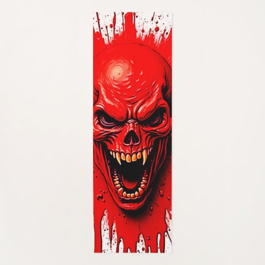 Blutlust: Der Vengeful Vampire Yogamatte (Vorderseite)