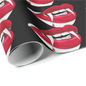 Blutlust Geschenkpapier (Rolleneckpunkt)