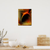 Blutmarke. Poster (Küche)