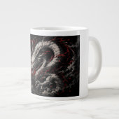 Blutmond-Drache Jumbo-Tasse (Vorderseite Rechts)