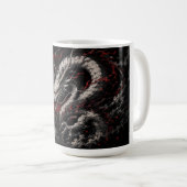 Blutmond-Drache Kaffeetasse (VorderseiteRechts)