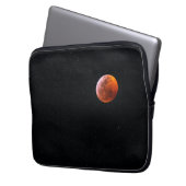 Blutmond-Eclipse | Big Island Hawaii Laptopschutzhülle (Vorderseite Links)