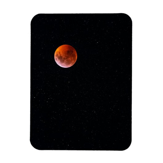 Blutmond-Eclipse | Big Island Hawaii Magnet (Vertikal)