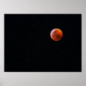 Blutmond-Eclipse | Big Island Hawaii Poster (Vorne)