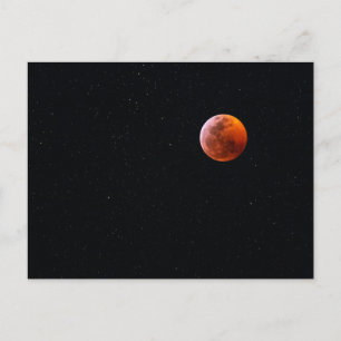 Blutmond-Eclipse   Big Island Hawaii Postkarte